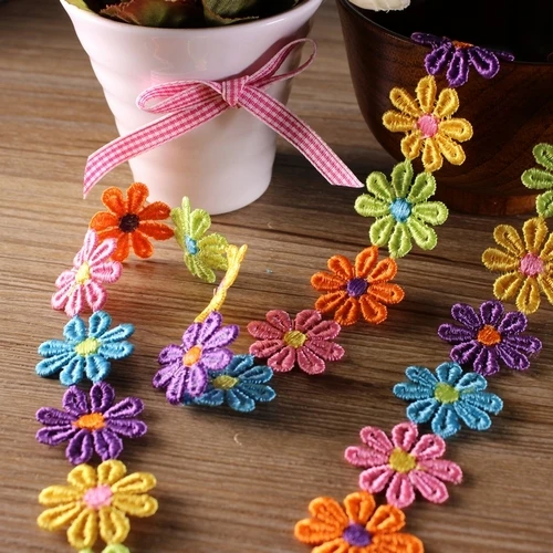 

free shipping Six lace flower lace accessories national hair ornaments lace color love lace children
