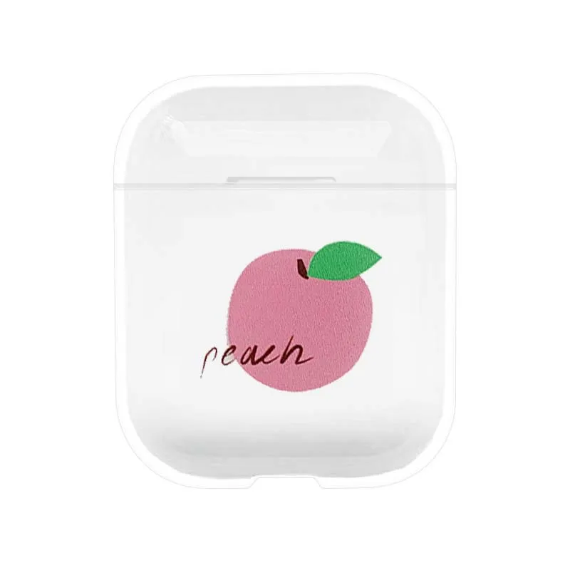 For Airpods case Cute Cartoon Pattern Transparent hard PC Cases For Apple AirPods Cover Bluetooth Wireless Earphone Cases - Цвет: style 5