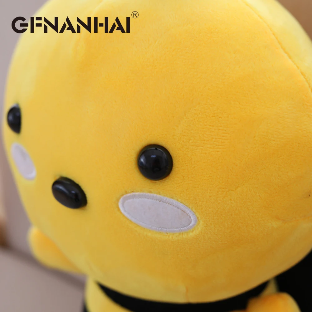 1 шт. 20 см kawaii honeybee плюшевая игрушка милая маленькая Пчелка с крыльями детские