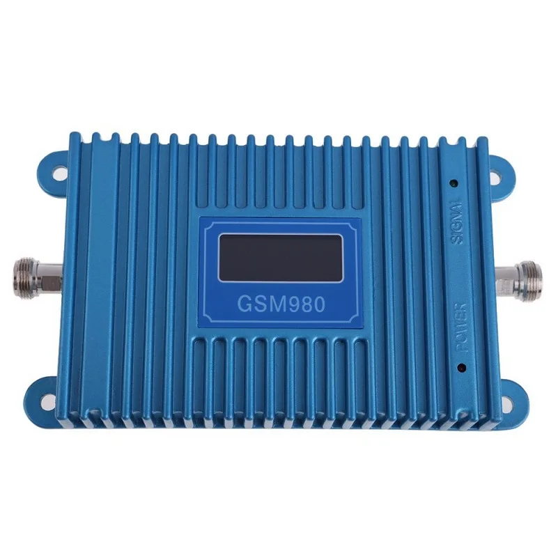 Усилитель мобильного сигнала ZQTMAX GSM 900 МГц сотового 2G Ретранслятор с антенной