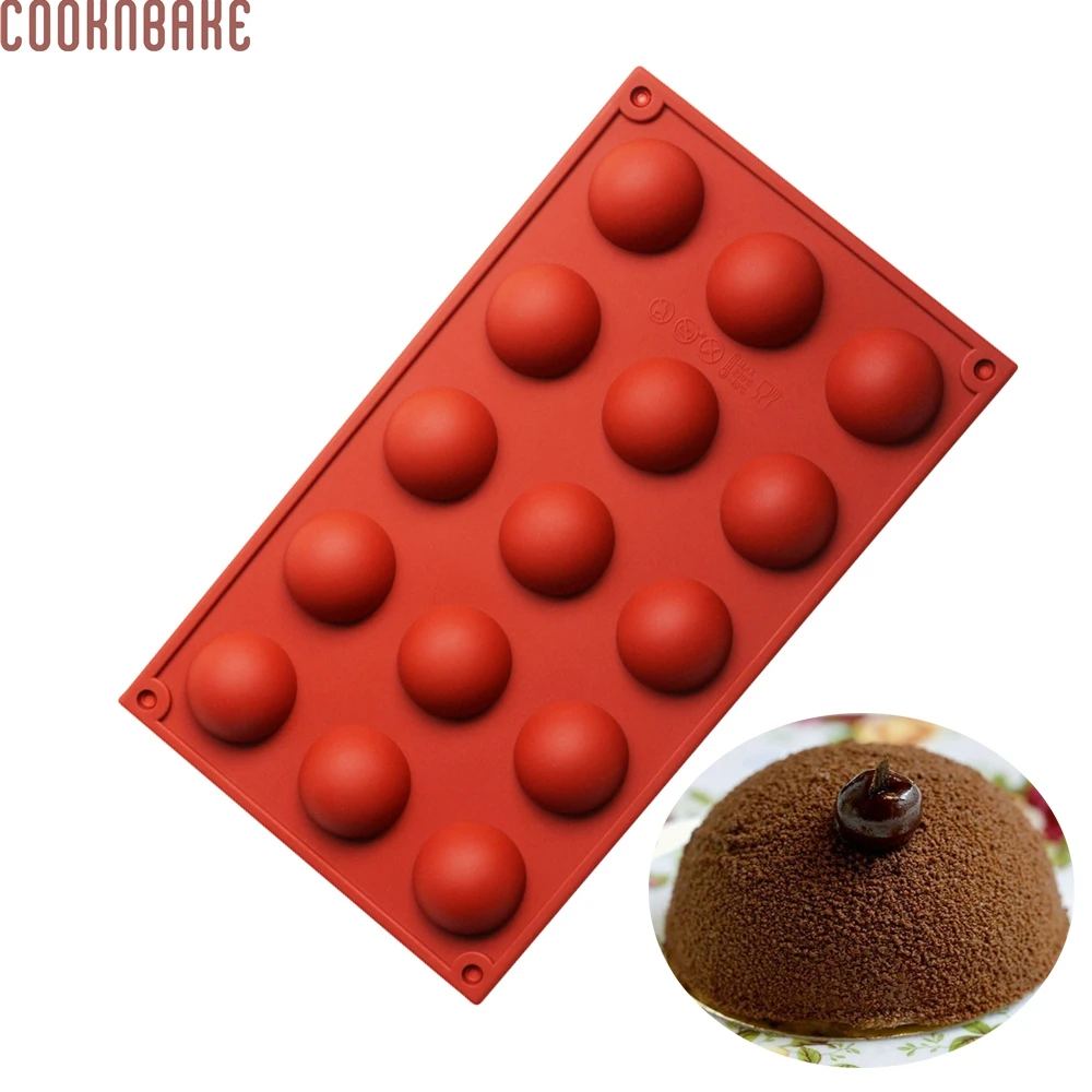 COOKNBAKE сделай сам креативная силиконовая форма для выпечки 15 ровный купол
