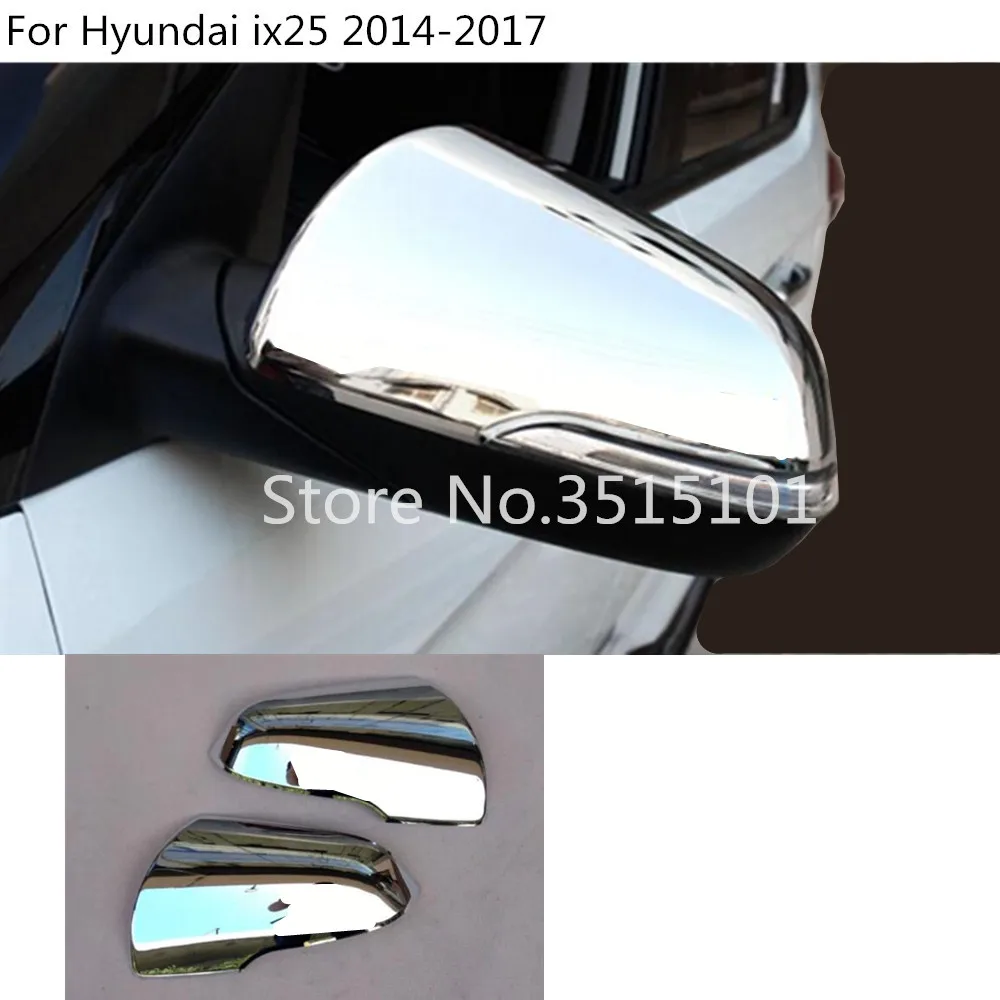 Автомобильный Стайлинг ABS хром заднего вида боковое стекло зеркала накладка