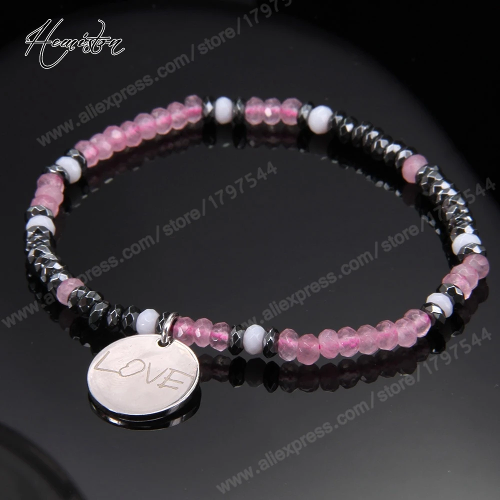 Гравировкой Томас и его красочные небольшой браслет из бусин с дисковым в виде