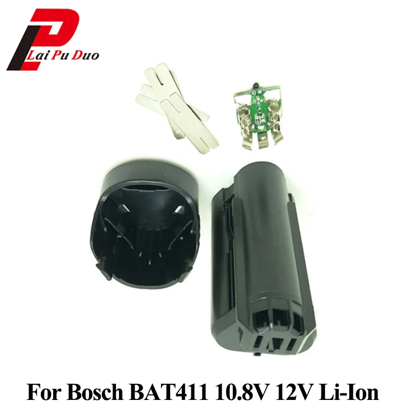 Пластиковый Чехол для аккумулятора Bosch 10 8 в 12 В BAT411 (без аккумуляторной батареи)