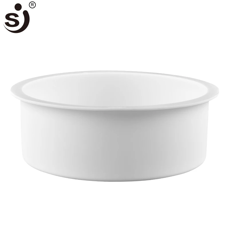 SJ 6 5 дюймов круглые силиконовые формы для выпечки пищи 3D торт Маффин чайник печь
