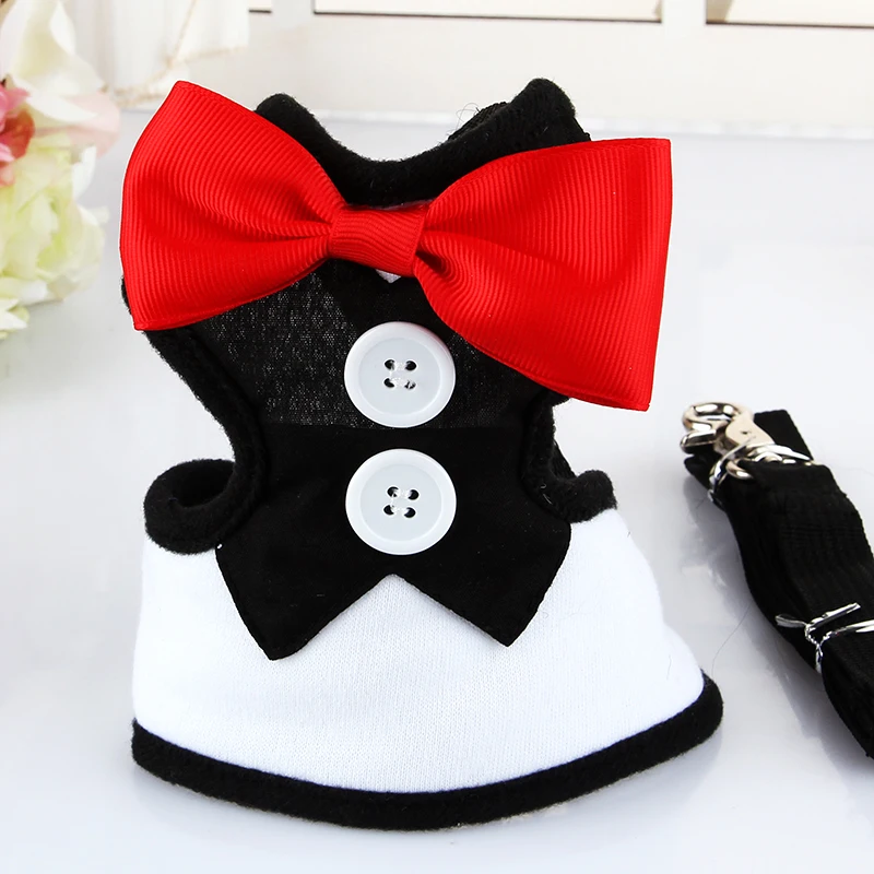 Поводок для собак жилет джентльменов ошейник кошек одежда йорков | Дом и сад