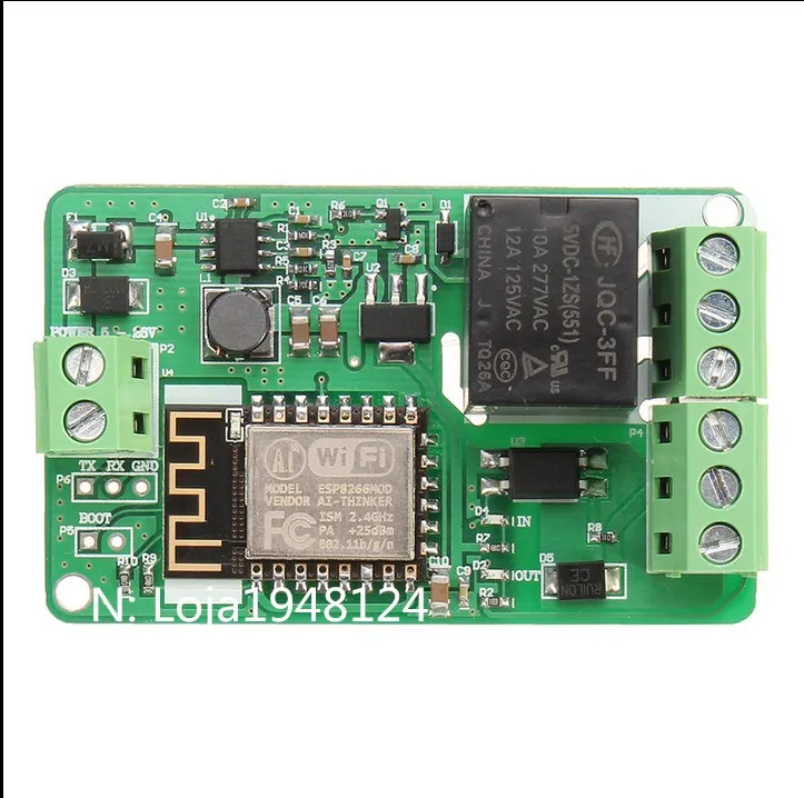 5 шт./лот Verde ESP8266 10 А 220 В 7-30 в пост. Тока | Электроника
