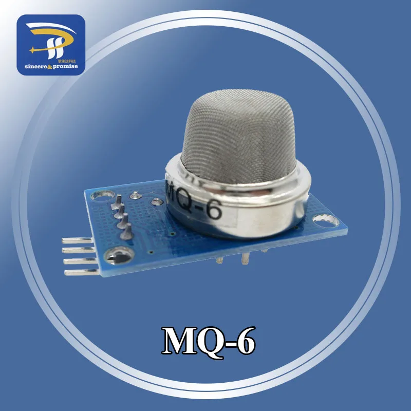 MQ-6 Модуль обнаружения газа MQ-2 MQ-3 MQ-4 MQ-5 MQ-6 MQ-7 MQ-8 MQ-9 MQ-135 каждый из них 1 шт. всего 9 шт. сенсор для arduino UNO комплект - Цвет: MQ-6