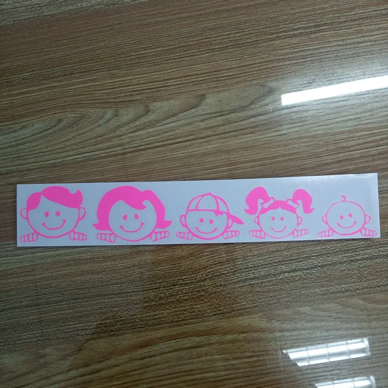 

Peeping Family Car Decal Art Painting Car Stickers Vinyl Decor Decals Rear Window Car Sticker