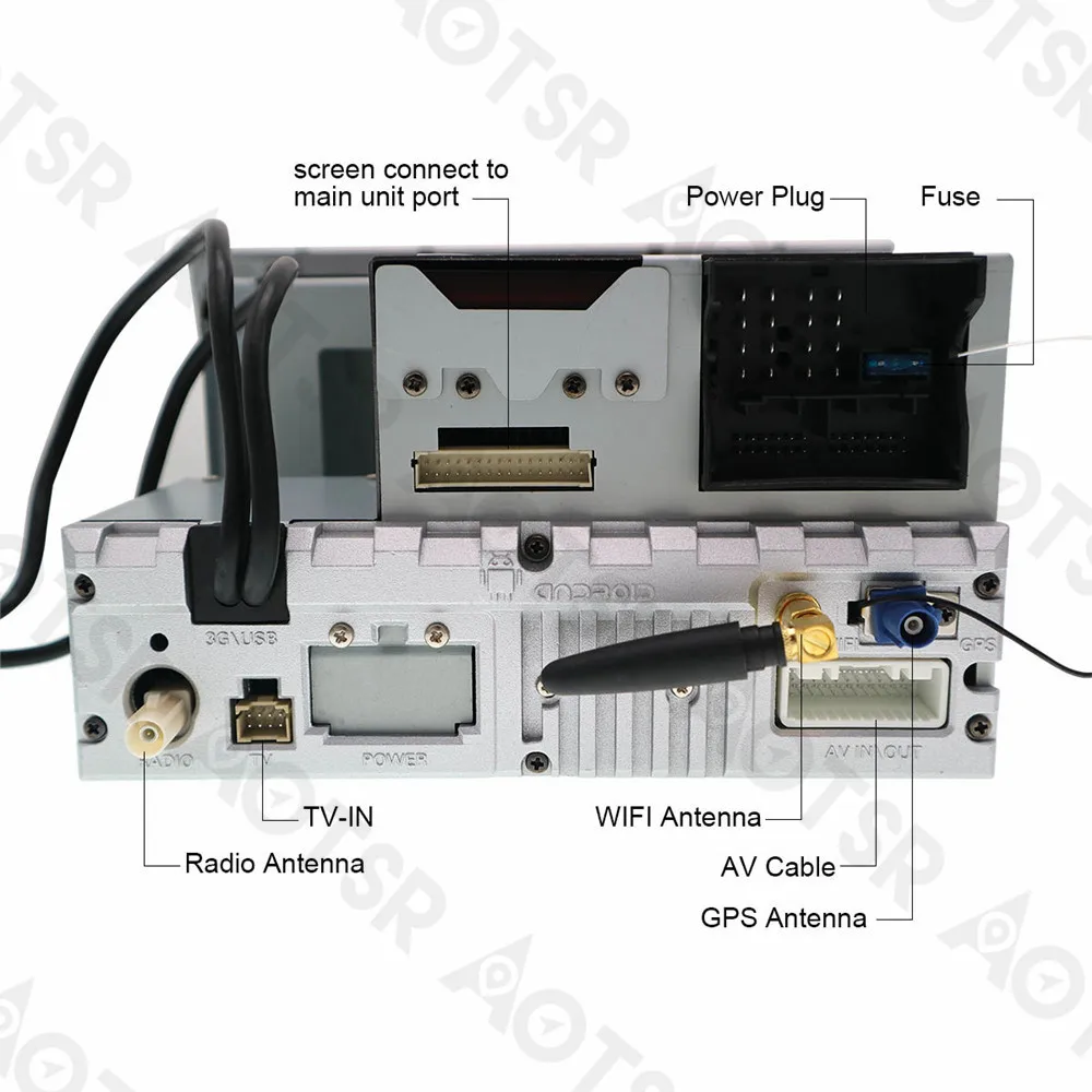 Aotsr Android 7,1 gps навигация автомобиля нет dvd-плеер для Opel Astra H 2006-2012 магнитофон стерео 2 DIN радио головное устройство