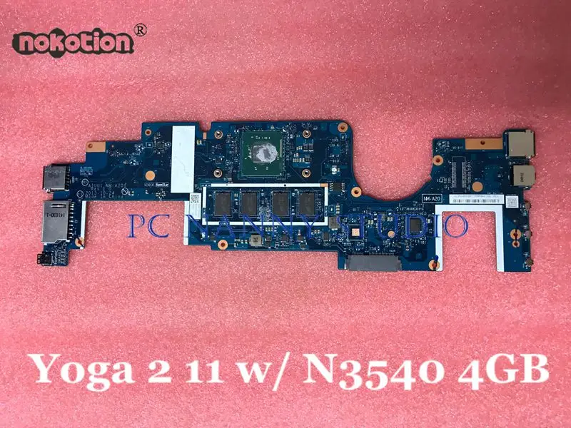 NOKOTION для Lenovo Ideapad Yoga 2 11 N3540 4 Гб 6 &quotIntel HD графическая материнская плата aiu1 NM-A201