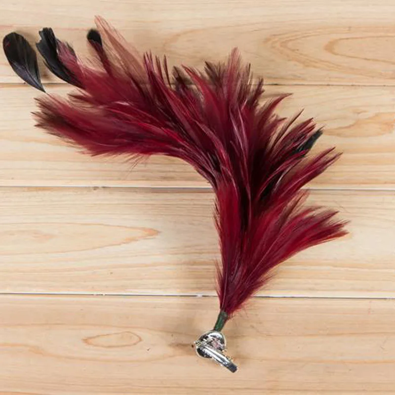 

Hair Accessories Bridal Feather Headdress Corsage Brooch Hairpin Hair Clip Party Wedding Decoration Hair Accessories