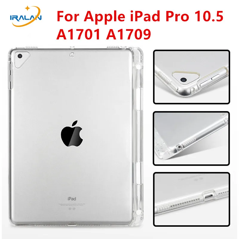 Ультратонкий Прозрачный мягкий силиконовый чехол из ТПУ для нового iPad Air 3 10 5 2019 с