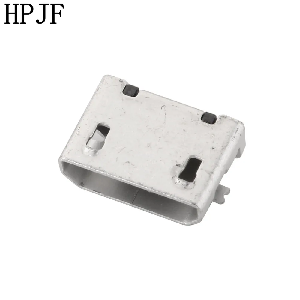 10 шт. Micro USB 5P 5-контактный разъем SMD SMT хвостовое гнездо для зарядки плоский рот |