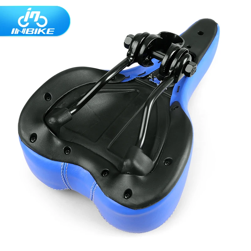 INBIKE удобное Велосипедное Сиденье мягкое велосипедное седло MTB велосипедное седло шоссейное велосипедное седло кожаное переднее сиденье Chusion велосипедные детали