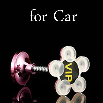 Pink for car Попсокет Портативный присоска держатель для телефона в машине на столе мини телефон стенд 360 градусов вращающийся мобильный телефон крепление для IPhone Xs Max 8 7 6 для телефона на телефон попсокет - Цвет: Pink for car