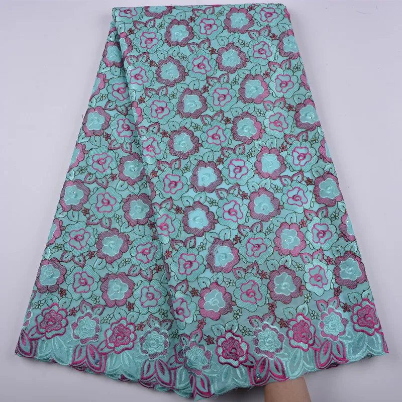 

Африканская сухая кружевная ткань из нитей Высокое качество Быстрая Сушка 100% хлопок кружевная ткань швейцарское кружево выдалбливают швей...