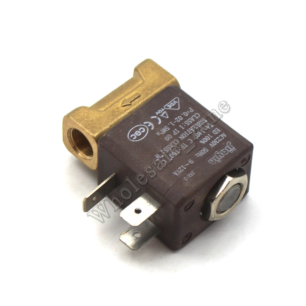 Новый Jiayin JYZ 3 AC 230V 2/2 способ G1/8 &quotВысокая Давление клапан электромагнитный
