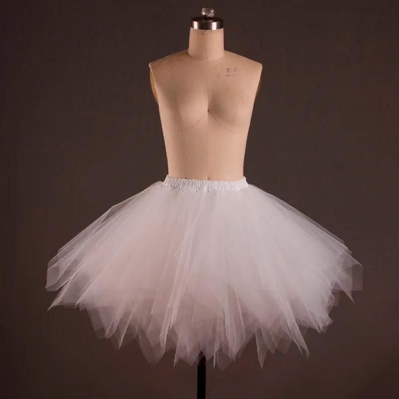 Новинка 2017 стильная фатиновая юбка для взрослых Женская 45 см мусульманская