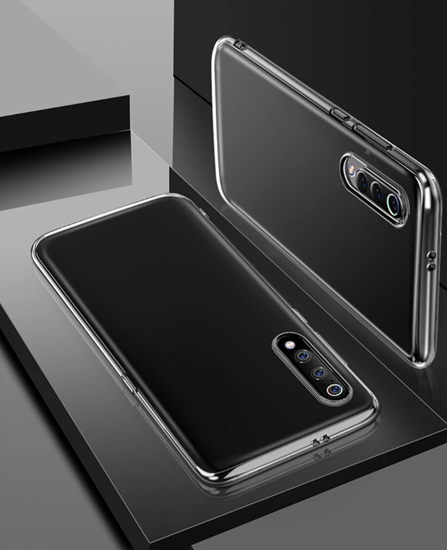 Прозрачный тонкий мягкий чехол из ТПУ для Xiaomi mi Red mi Note 5 6 7 Pro Plus A2 Lite A3 8 9 9T SE Max 3 S2 mi x 2s K20 Pocophone F1