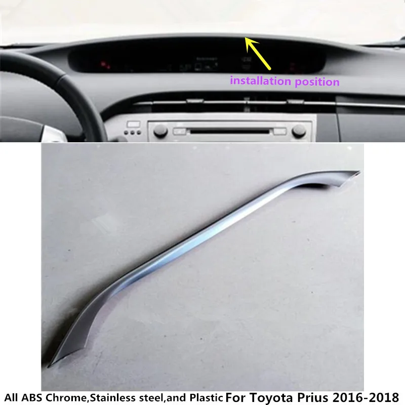 Для Toyota Prius 2016 2017 2018 Автомобильная наклейка внутренняя отделка ABS средняя консоль