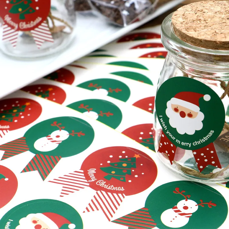 80 шт./лот винтажная Рождественская тема значок дерево снеговик Санта