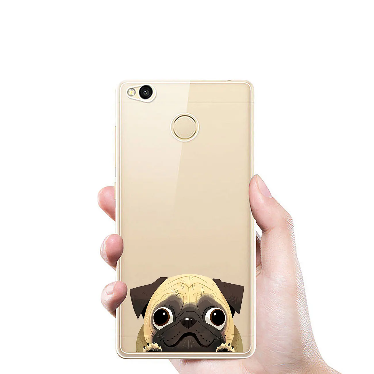 YIMAOC милая собака мопс Мультфильм Бульдог мягкий чехол для Xiaomi Redmi S2 6A 4A Примечание 7 6 5 Pro Plus 5A премьер 4 4X крышка