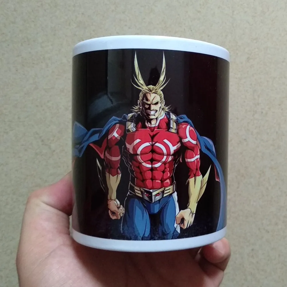 Кофейная чашка My Hero academic Hero All Might печать керамическая кружка для чайного молока