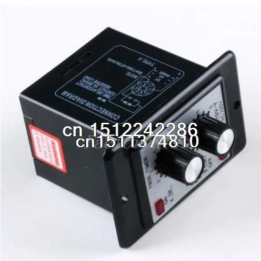 AC220V повторный цикл Вкл/Задержка включения/выключения Панель реле для детей на