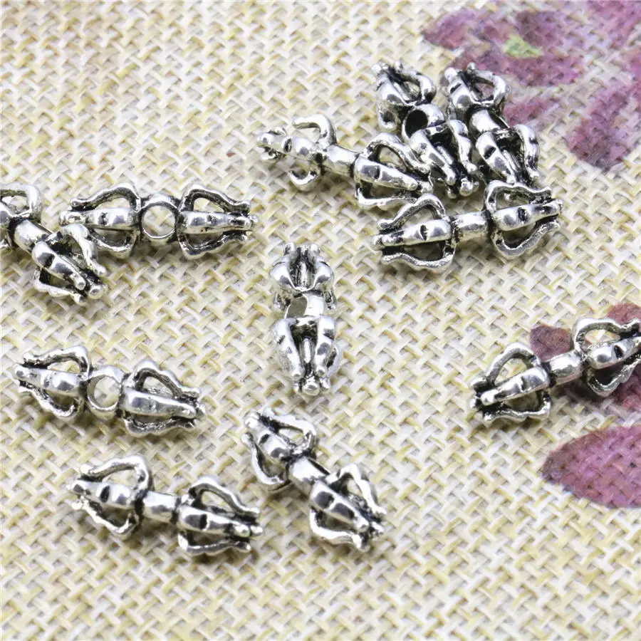 Металлическая подвеска в стиле сделай сам 50 шт. медные пуговицы аксессуары для