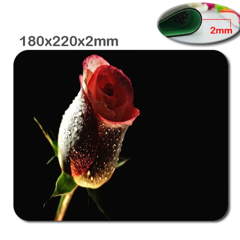 220 мм * 180 2 DIY HD розовый прямоугольный Нескользящий Резиновый 3D быстрой печати