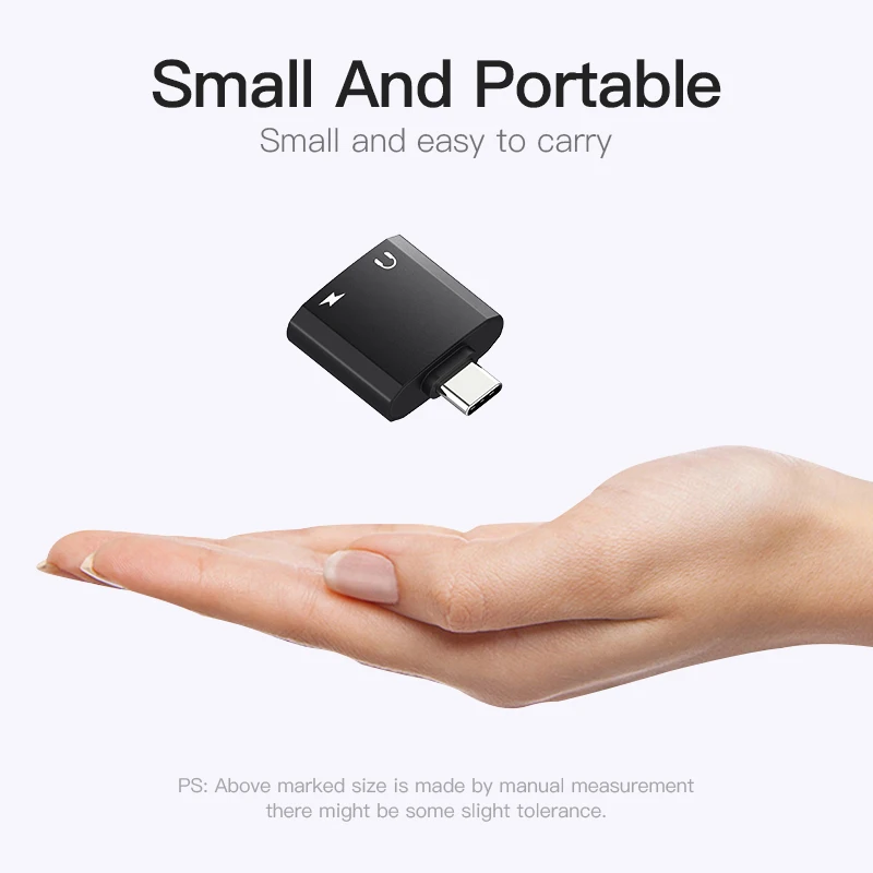 Адаптер для наушников Vention с USB C на 3 5 мм зарядное устройство аудиоразъемом типа