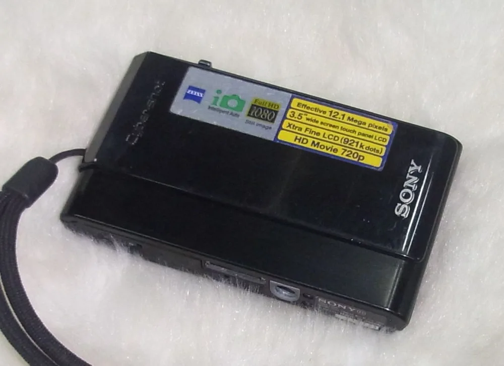Б/у цифровая камера Sony Cyber shot DSC T900 12 1 МП с 4 кратным оптическим зумом и
