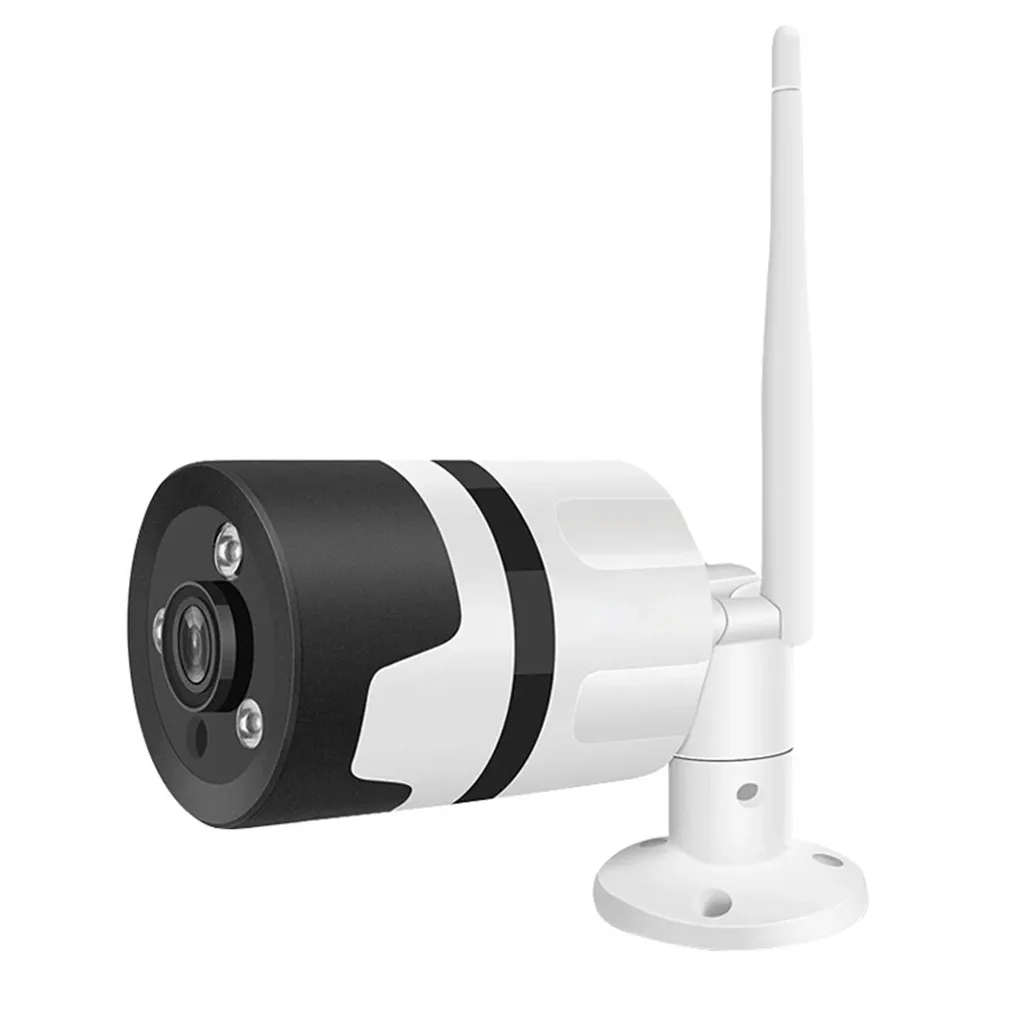 Открытый беспроводной безопасности Водонепроницаемый WiFi IP камера 1080P широкоугольный Рыбий глаз беспроводная домашняя контрольная пуля камера