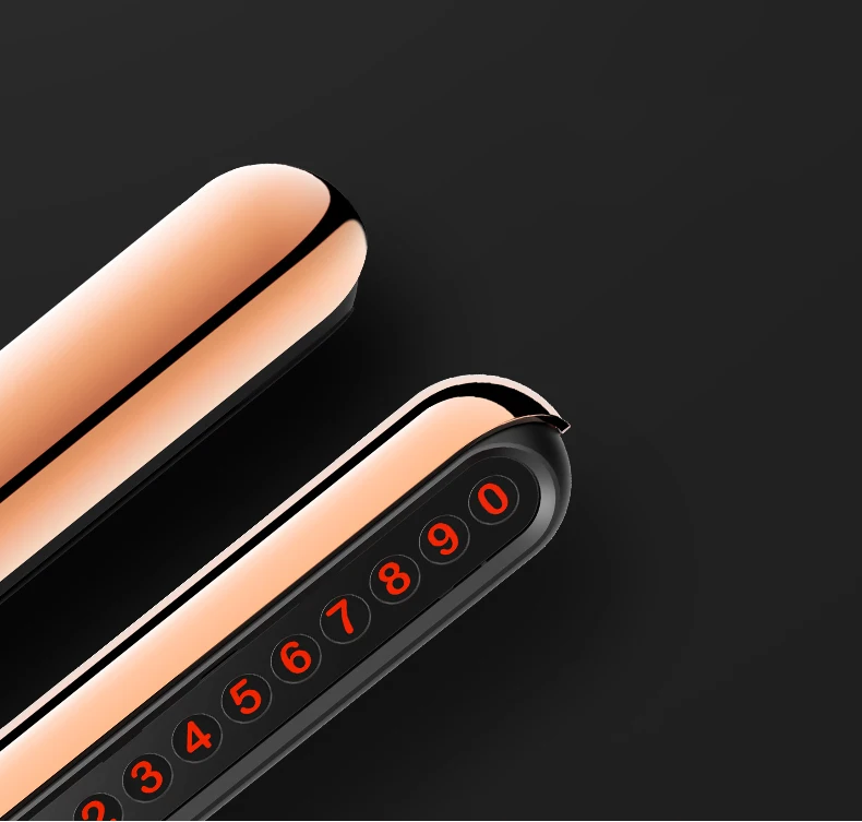 Xiaomi Mijia Youpin DDPai временный парковочный номер скрытый и изменяемый номер ABS мягкий клей подходит