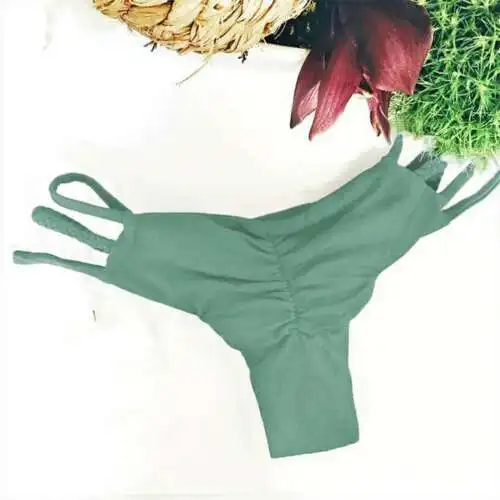 Женские летние бразильские плавательные грузовики пикантные дамские стринги с