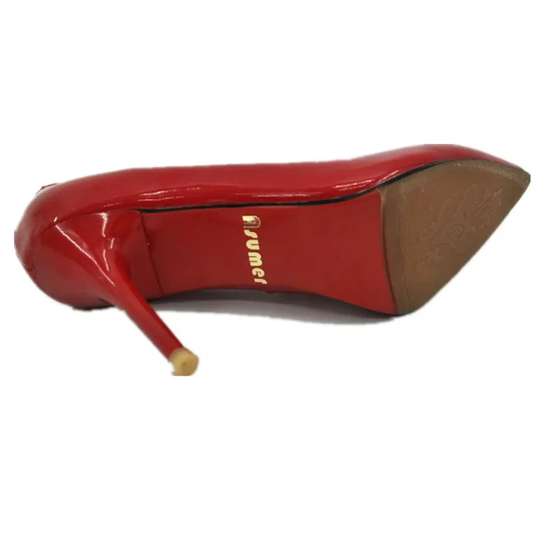 

ASUMER new arrive women pumps sexy ladies wedding shoes red black pink pointed toe genuine leather shoes thin high heels shoes