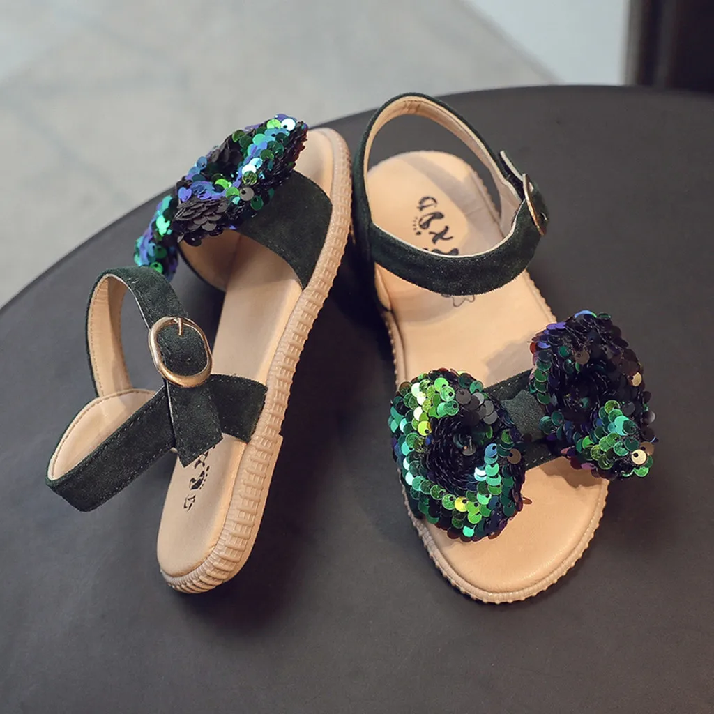Детские сандалии для девочек Корейская версия дышащая повседневная обувь
