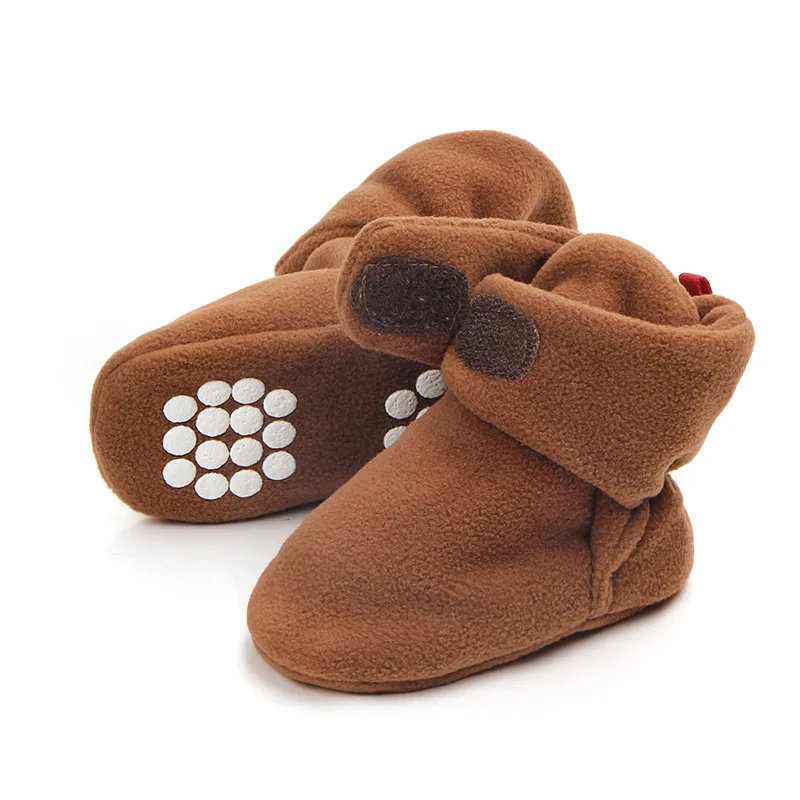 Kidadndy/Лидер продаж; Boots12-color для маленьких мальчиков и девочек; обувь для малышей с высоким голенищем; нескользящая обувь для детей 0-1 лет с мягкой подошвой; TDS44