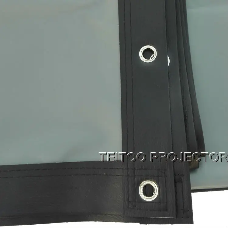 120 дюймовый высококачественный проектор задний экран из ПВХ быстрый складной