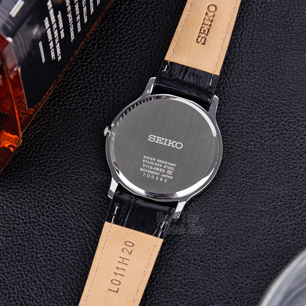 Seiko часы мужские роскошные брендовые водонепроницаемые спортивные наручные часы солнечные часы повседневные кварцевые часы Relogio Masculino SUP863P1