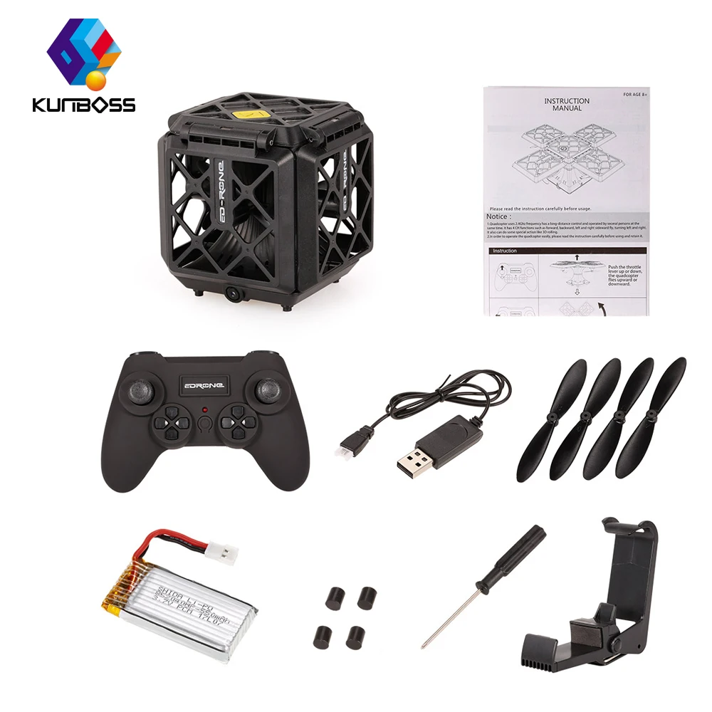 2018 Горячие Verkauf 200MP Cam Wi Fi FPV Faltbare Cube Drohne Безголовый Modus Хоэ Halten g датчик Quadcopter Fernbedienung
