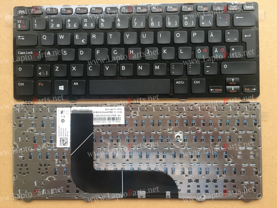 Ноутбук ND NORDIC Клавиатура для ноутбука DELL Vostro 3360 Inspiron 14z 5423 14Z 1618l 5323 V3360