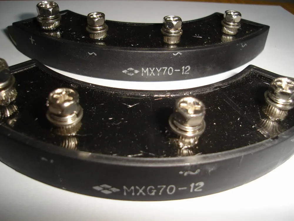 Модуль контроллера выпрямителя: MXY70 12 MXG70 15 70A 1200 в (четыре терминала/шаг установки