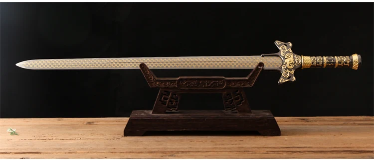 Замечательный меч HanJian Katana с заточенным лезвием из 1090 углеродистой стали кожаный