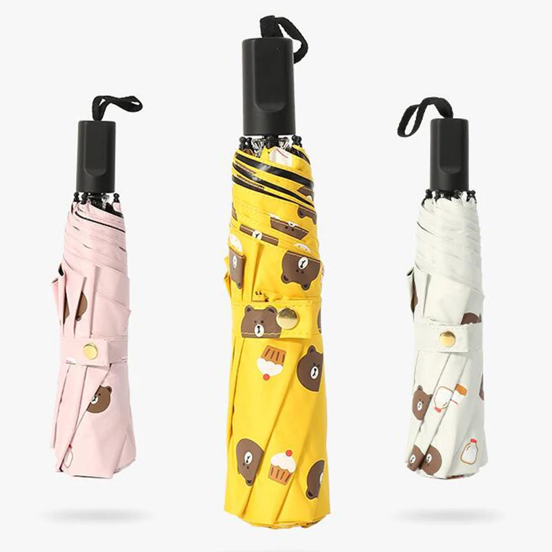 98cmx58cmx130cm Windproof Ultralight Umbrella Rain Women Folding Men Umbrellas Lady Since Paraguas 8k sunny | Дом и сад