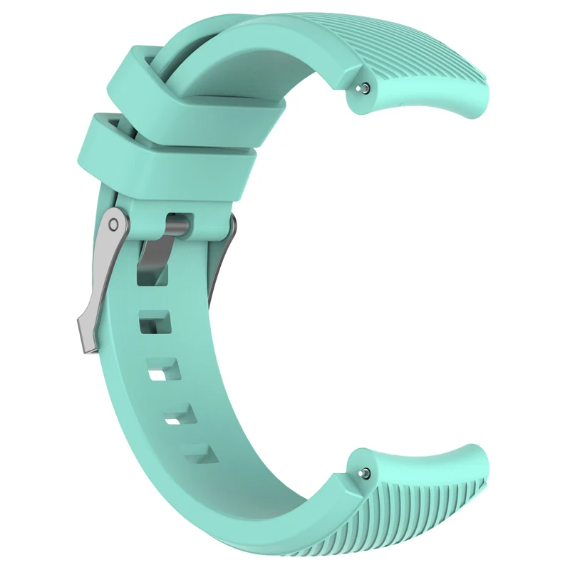 mint green 22 мм ремешок для samsung gear S3 Frontier Classic galaxy watch 46 мм Смарт-часы браслет ремешок для huawei часы GT Honor Волшебный ремень - Цвет: mint green