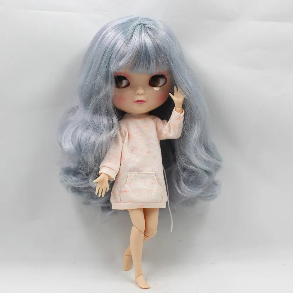 Blyth doll icy licca body Sweater розовый и фиолетовый шарнир body doll