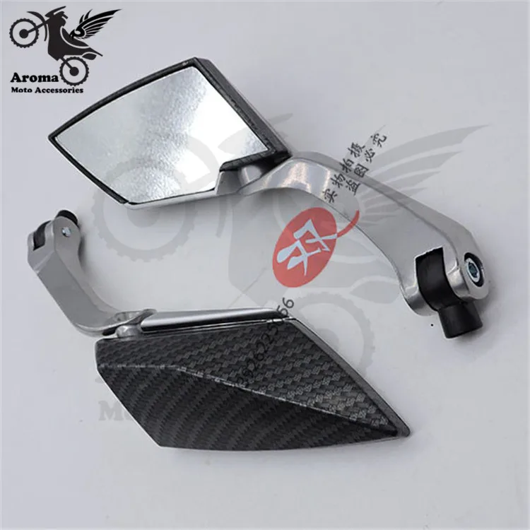 Зеркало заднего вида из углеродного волокна 10 мм 8 мм|mirror moto|motorbike side mirrormirrors 10mm |