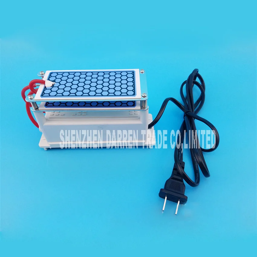 

Newest Ozone Generator 220v 10g Ozonizer Sterilizer Air Purifier for Home Ceramic Plate Long Life for Deodorization 10G/H Output